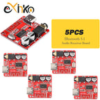 1-10PCS Bluetooth Audio Receiver Board Bluetooth 5.1 MP3 Lossless Decoder Micro USB 3.5mm Audio Output Amplifier Module Type-C