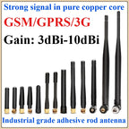 1Pcs 868MHz 915MHz Antenna 3dBi-10dBi SMA Male Head GSM/GPRS/2G/3G Antenna Waterproof Rubber Rod Antenna