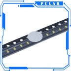 PLR 100PCS 0603 SMD LED light emitting Diode bead Blue Red Yellow Green Warm White Orange UV Pink LEDs
