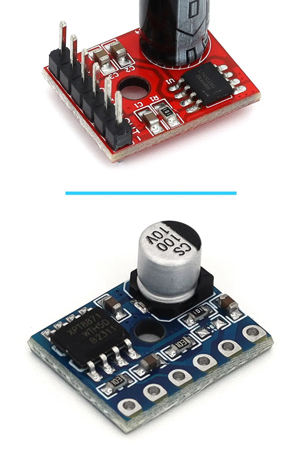 5128 Amplifier Board 5W Class D Digital Amplifier Board Mono Audio Module Low Distortion VS88715V DC2.5-5.5V LTK5128 Class AB