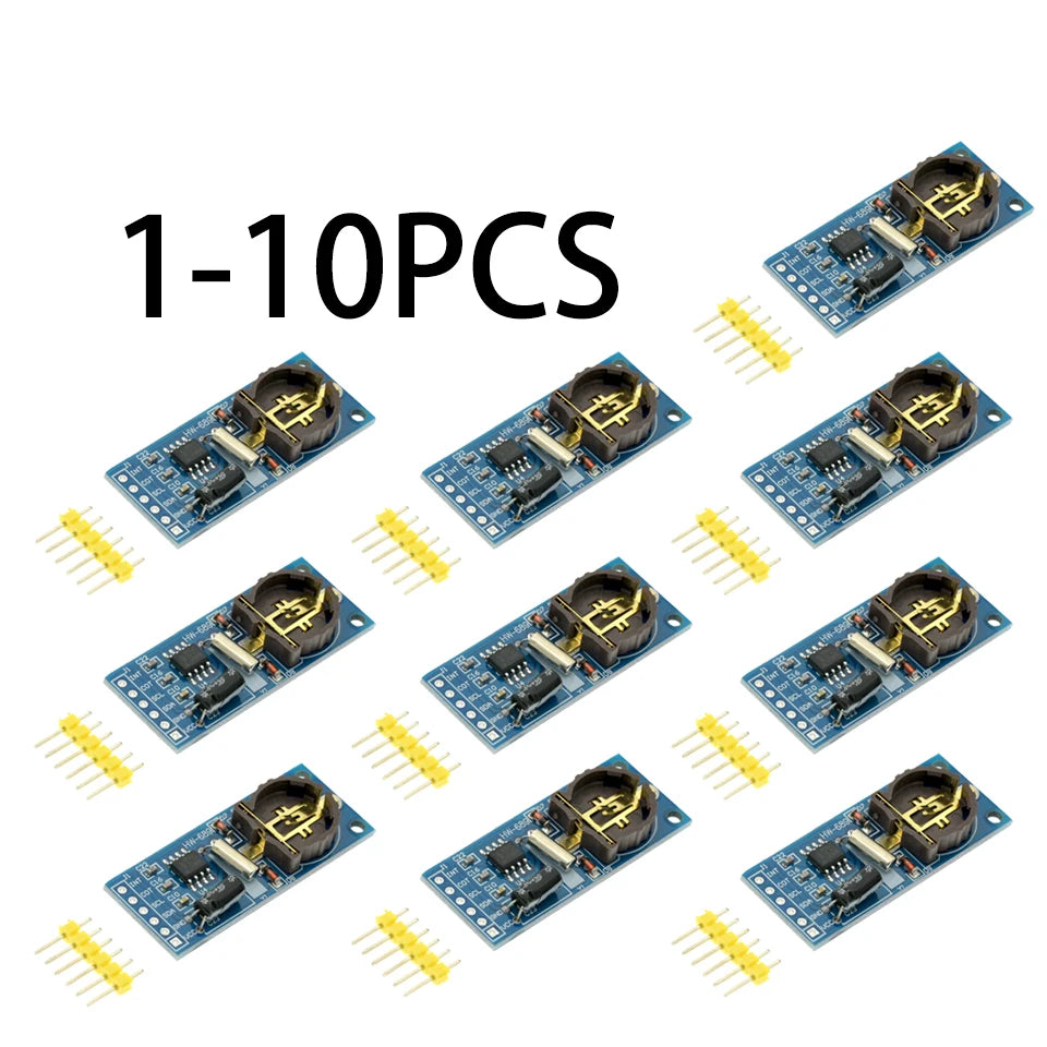 1-10PCS PCF8563 PCF8563T 8563 IIC Real Time Clock RTC Module Board Good than DS3231 AT24C32 (without battery)