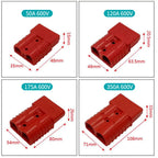 50A 120A 175A 350A  Anderson Connector Plug 2P 600V Quick Connect Battery Cable for Electric Forklift EV Car Power System