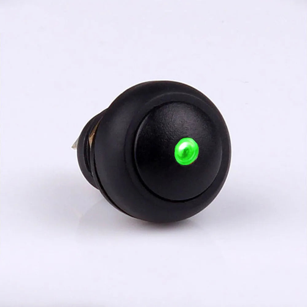 12mm Momentary and Latching NO Waterproof IP67 Types Special Symbol Push Button Car Switch 3V 6V 12V 24V 220V On Off