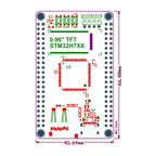 STM32H750VBT6 Development Board - ARM Microcontroller Core Board, STM32H7 Minimum System Board for Embedded Projects