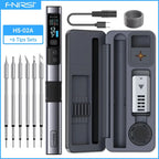 FNIRSI HS-02 Portable Intelligent Soldering Iron 100-450℃ Fast Heat Up 100W Type-C PD Fast Charging for Welding Repair Tools