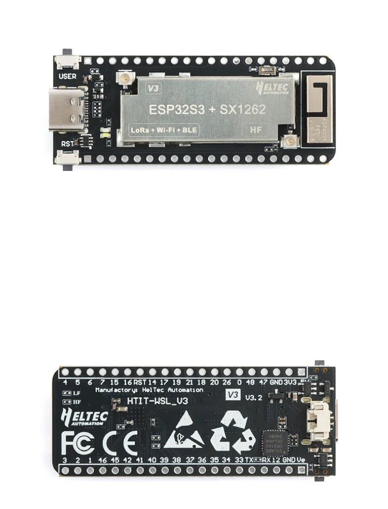 ESP32 SX1262 LoRa WIFI BLE Module Development Board LoRAWAN 433-470 868-915mhz Wireless Stick Lite Meshtastic Mesh