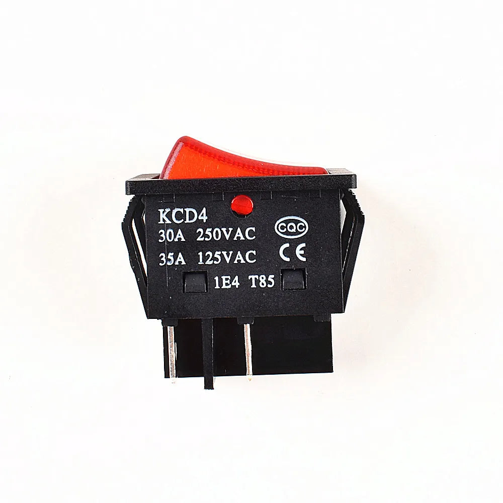 30A 32A 50A 12V 24V Battery Main Switch Large Current On-off with XT60/T Plug 14AWG Wire for RC Tug/Bait Boat 550 775 Motor