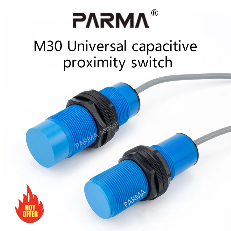M30 capacitive proximity switch, metal and non-metal induction switch, glass liquid level detection, water switch sensor