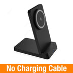 Magnetic Fast Wireless Charger Station For Magsafe iPhone 16 15 14 13 12 Pro Max Desktop Foldable Smartphone Charging Stand Dock
