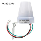 AC110-220 Adjustable Street Light Photoswitch Photocell Sensor Switch Automatic On Off Photo Control Sensor Switch