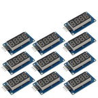 1-50PCS TM1637 LED Display Module For Arduino 7 Segment 4 Bits 0.36Inch Clock RED Anode Tube Four Serial Driver Board Pack