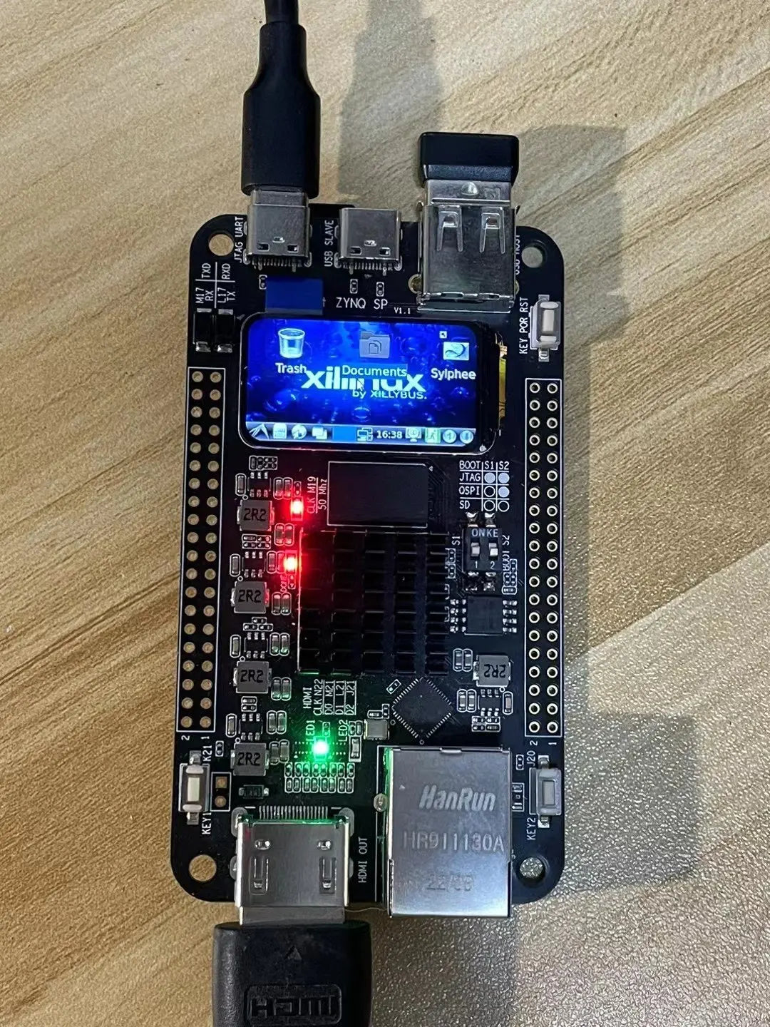 ZYNQ 7020 FPGA Minimum System Development Board Core Board (Smart Zynq SP2 Square Screen) XC7Z020-CLG484