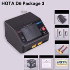 HOTA D6 DC650W 15A Dual Smart Charger Maximum current 1600mA Built-in Micro USB for 1-6S Lipo LiHV/NiZn/Nicd/NiMH Battery