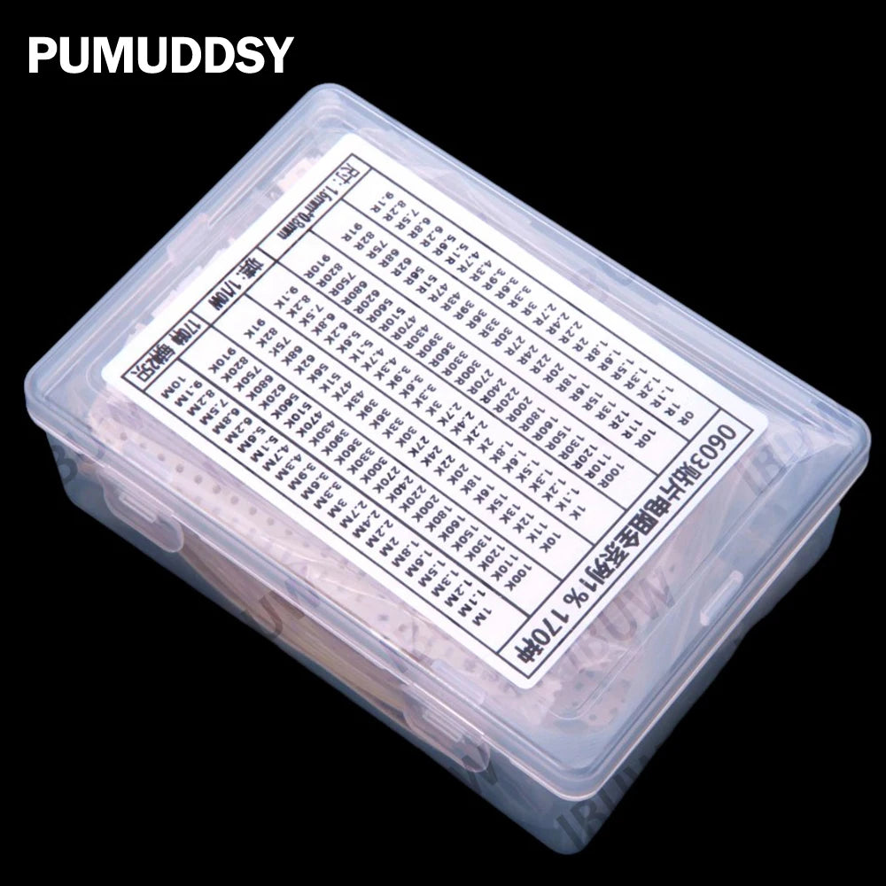 170/146/60Values 4k 0603 0805 0402 1206 SMD resistor sop 1% Each 50PCS Each 25PCS 5k 1k 2k 3k