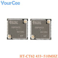 5PCS/1PC HT-CT62 ESP32C3 SX1262 Bluetooth-compatible BLE LoRa LoRaWAN Node WiFi Wireless Module 433-510MHz 863-928MHz Antenna