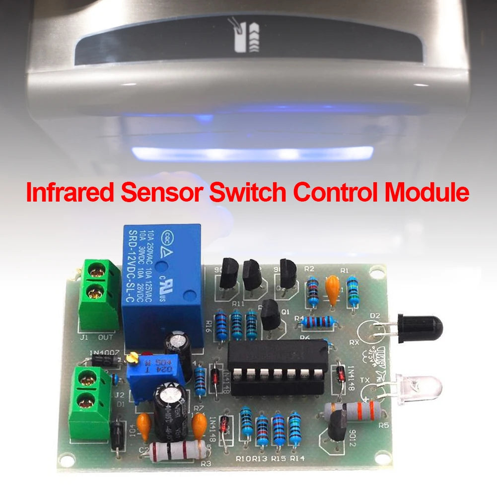1-5PCS Infrared Proximity Switch Module DIY Kit Automatic Faucet Hand Dryer IR Sensor Module Automatic Sensor Module Kit