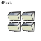 468LED Solar Power PIR Motion Sensor Wall Light 3 Working Modes Waterproof Security Solar Lights for Garden Path Yard Garage