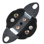 12V Switch Push Button Waterproof Metal Car Boat Track Horn Engine Start Starter 2 Holes 500v DC 100 MOhm Mi Universal