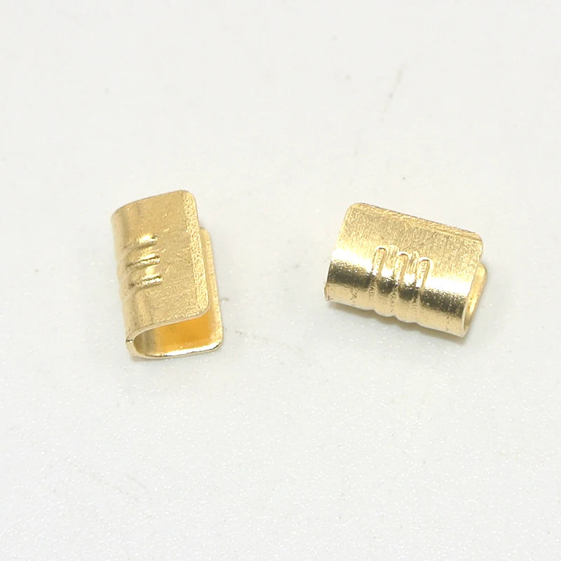 100/200/500/Pcs  U-Shaped Copper Wire Crimps H62 Brass Wire Buckle  Fascia Butt Terminal Quick Connect 454TABC 452 453 0.2-10mm2