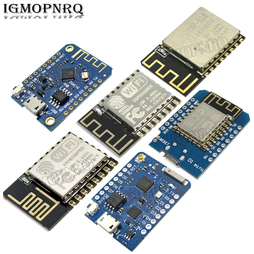 CH340G CH340 ESP8266 ESP-12 ESP-12F V2 USB WeMos D1 Mini PRO V3.0.0 WIFI Development Board NodeMCU Lua IOT Board 3.3V With Pins
