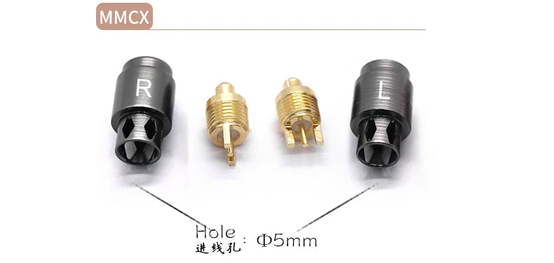 HAKUGEI Ryokage DIY Custom Pin 0.78 Mmcx Qdc Flat 0.78 Ie200 Ie600 Ie900 A2DC N5005