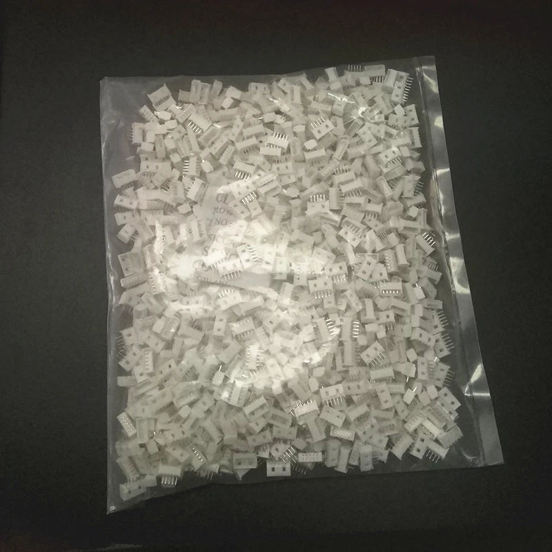 100pcs 1000pcs Straight 1.25mm 2P/3P/4P/5P/6P/7P/8P/9P/10P Micro Vertical PCB DIP Wire Connector Male Pin Header Wafer
