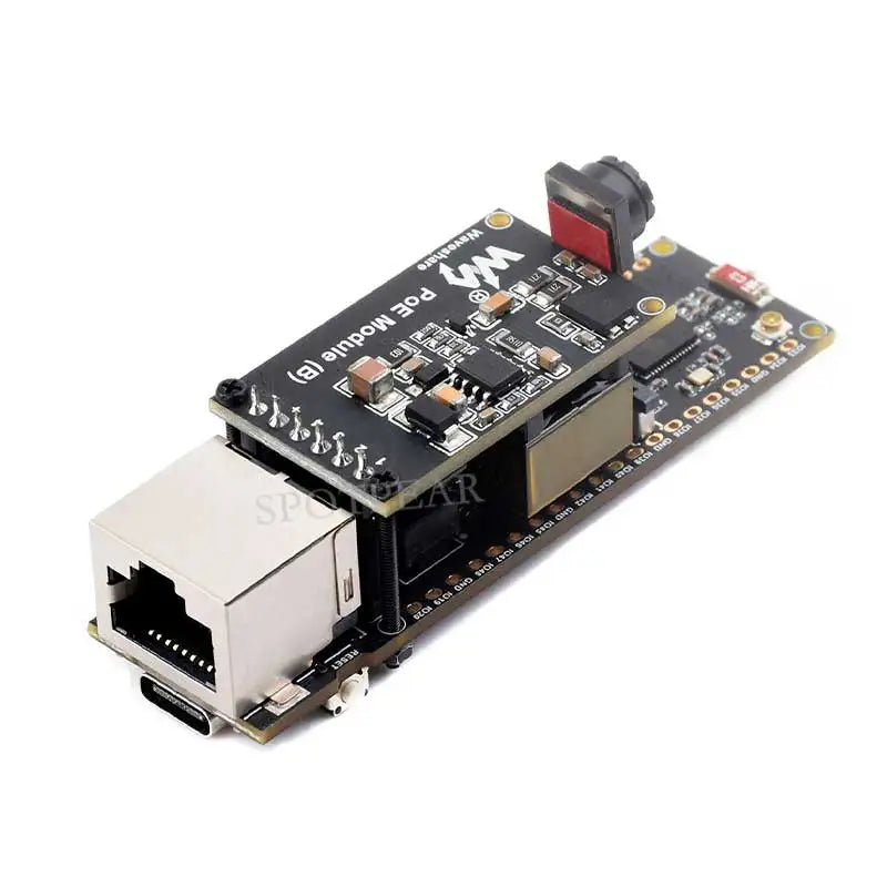 ESP32-S3 PoE RJ45 / OV2640 OV5640 Camera Development Board / W5500 / Micro-SD compatible for Raspberry Pi
