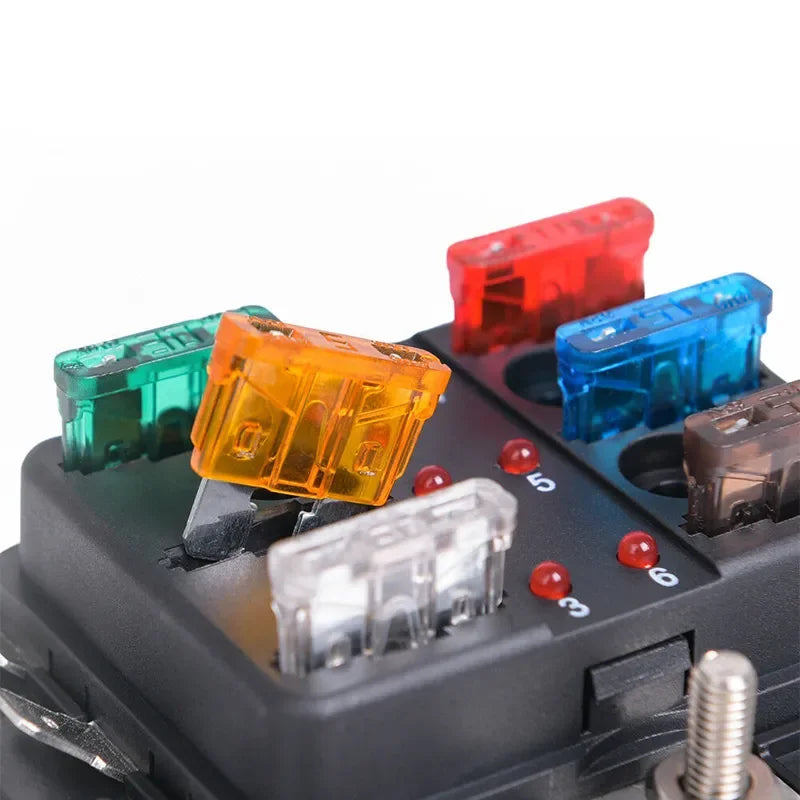 300/180/50Pcs Car Blade Fuse Assortment Kit Auto Truck Automotive Medium Small Mixed Motorcycle Circuit Fuse With Box 2A-35A