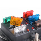 300/180/50Pcs Car Blade Fuse Assortment Kit Auto Truck Automotive Medium Small Mixed Motorcycle Circuit Fuse With Box 2A-35A
