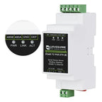 Waveshare 2pcs/lot Industrial Modbus RS485 Serial Server, RS485 to RJ45 Ethernet, TCP/IP to Serial, Rail-Mount, POE function