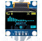 0.96 inch IIC Serial Yellow Blue OLED Display Module 128X64 I2C SSD1306 12864 LCD Screen Board GND VCC SCL SDA  for arduino