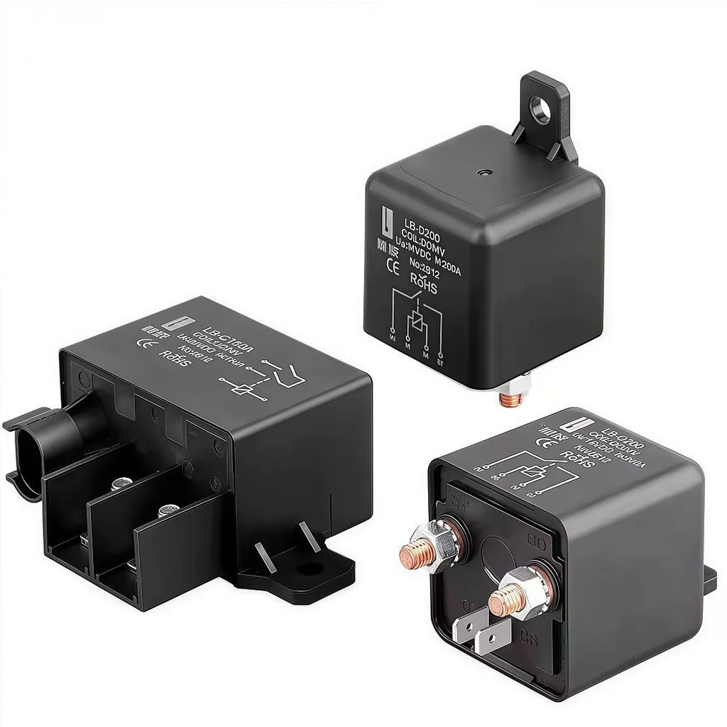 LANBOO New Product 12/24V 180A Automotive Starter, Relay, Heavy-duty High-power Automotive Relay
