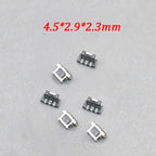 5-100pcs Tactile Button Key Switch Momentary Tact Button 4.5*2.9*2.3mm 3Pin 3 Pin For Mobile Phone/Electronic Watch Side Push