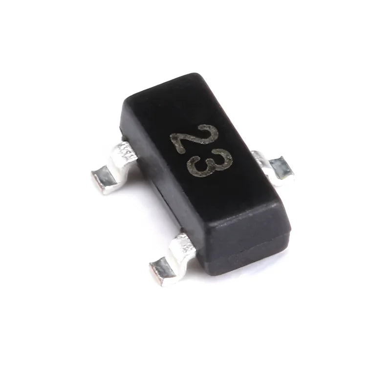 100PCS DTC143ECA SOT-23 MARKING:23 SMD DTC143 NPN 50V 100mA 200mW Digital Transistors Built-in Resistors