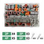 588pcs Deutsch Type Connector Kit Waterproof Wire DT Series Connector set DT06 04 2/3 / 4 pin 6/8/12 pin Sealed Plug