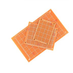 Single-sided Breadboard, Prototype Board, Perfboard, 2.54mm Pitch Bakelite Circuit Board, Sizes: 5/7/9/15cm