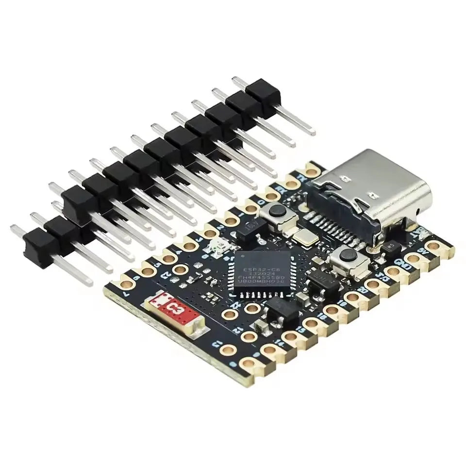 ESP32 C6 SuperMini Development Board Microcontroller Programming Learning Core Board for IoT Smart Home Project