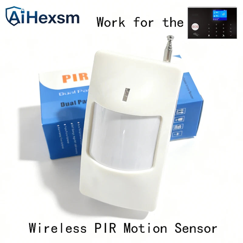 1/2/5/10pcs Wireless 433MHz 1527 Infrared detector PIR Motion Sensor for G30 G12 PG103 GSM/PSTN WIFI Auto Dial Home Alarm System