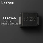 20pcs/Set SS10100 SS1060 SS10200 10A 60V 100V 200V Chip Schottky Barrier Rectifier Diodes SMC DO-214AB New and Original