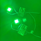 DC12-24V 30W High Power WS2811 RGB IC LED Pixel Module IP20 Smart 10R10G10B COB Pixel Light 3Pin JST in and Output