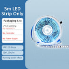 Sequential Led Strip 24v 10M 15M 20M 2835 WS2811 Horse Running LED Ribbon Flowing Water Tape Light with SP636E RF APP Controller