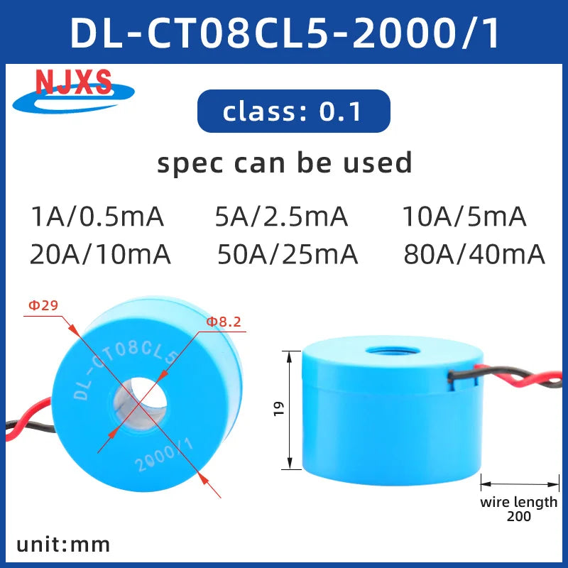 Micro Current Transformer Toroidal Core for Current Measurement