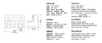 5Pairs 5.08mm Terminal Block 2/3/4/5/6/7/8/9/10/12P Screw Plug-in PCB Terminal Block Open Pin Male/Female Pluggable Connector