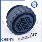 37 Pin Automobile diagnostic Connector CPC Series SMT aviation Plug With Pins 206151-1 206150-1 182930-1 206151-2 206138-8