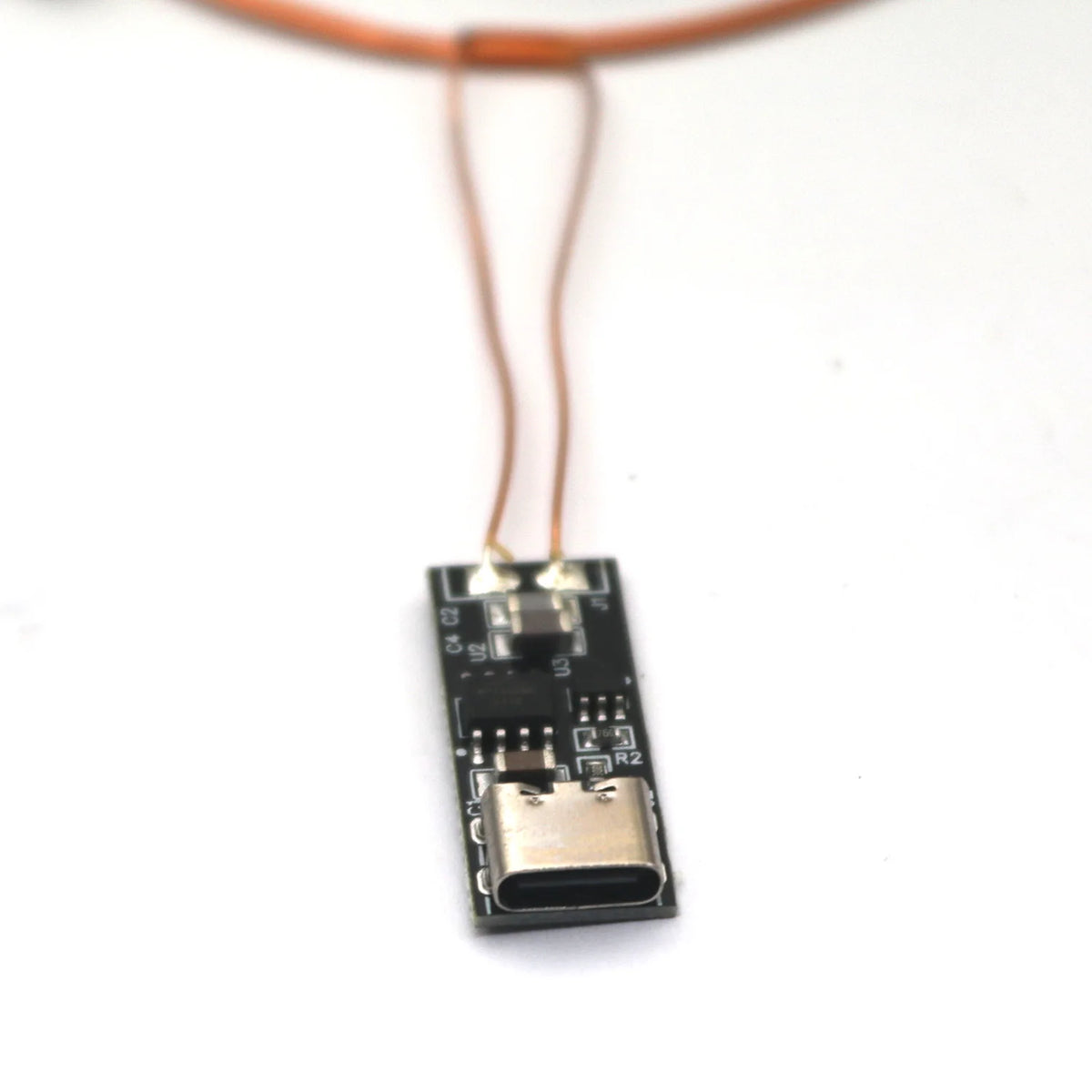 70mm USB Wireless Power Supply Transmitter Coil Charging Module + 10pcs Wireless Led Receiver Lamp Lighting Light Toy Mode