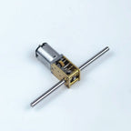 DC 12V Micro N20 worm Full Metal Gear Motor 28.6mm long dual shaft DIY Model Train Toy Car