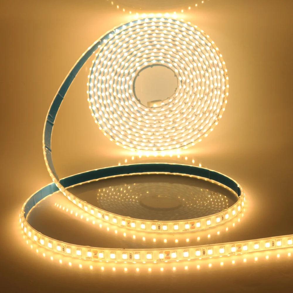 IP68 IP67 Waterproof LED Strip Light 2835 12V 24V DC Natural Warm White 120LED/m Super Bright Flexible Led Tape Lamp 0.5m 5m 10m