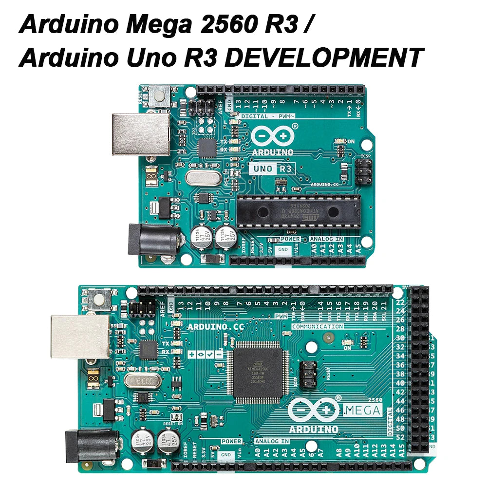 Original Arduino UNO R3/Mega 2560 R3 Arduino Development Board Programming Learning Board with USB Cable