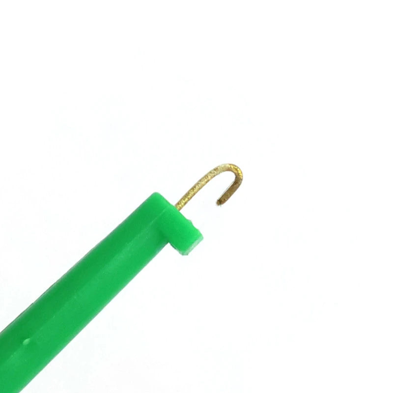 5PCS Electrical Test Hooks with Male Female Dupont Connector Wire Transistor Tester Probe Clip for Multimeter Instrumentation
