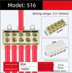 5/10PCS T-type High power branch terminal wire terminal Quick Junction Box Terminal Block Electric Cable CONNECTORS  copper